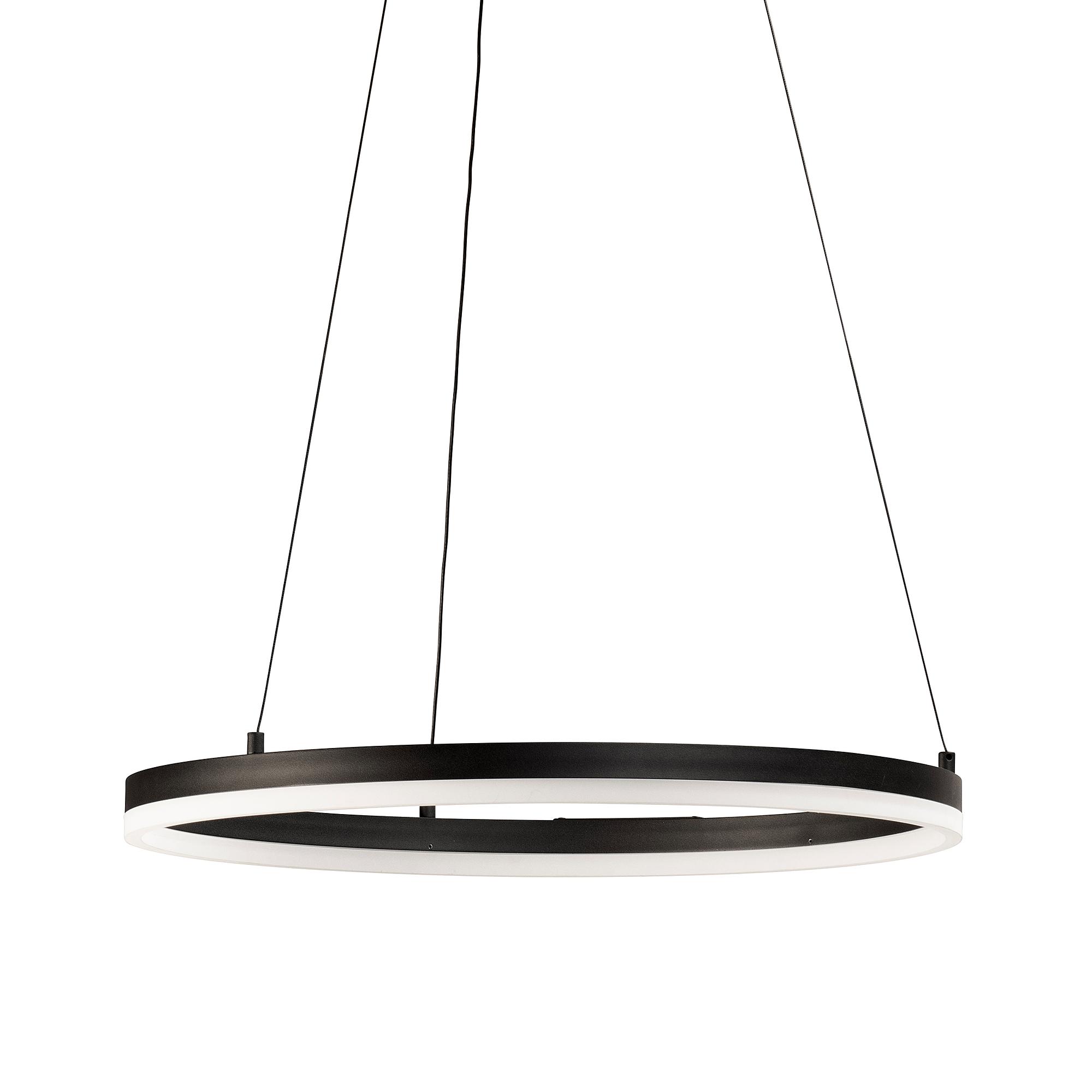LED-Pendelleuchte Sirko Typ C Eisen Schwarz 1-flammig 0