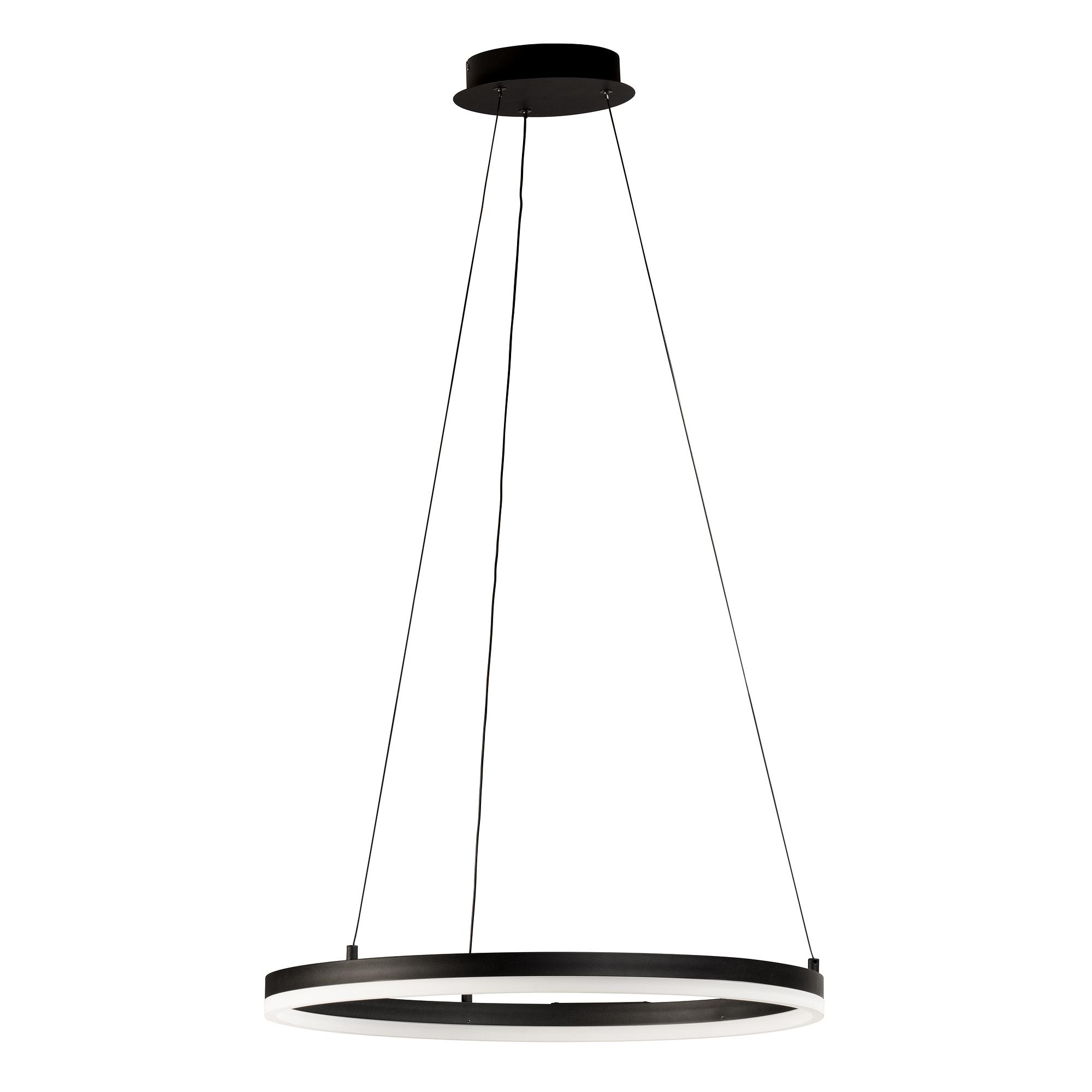 LED-Pendelleuchte Sirko Typ C Eisen Schwarz 1-flammig 1
