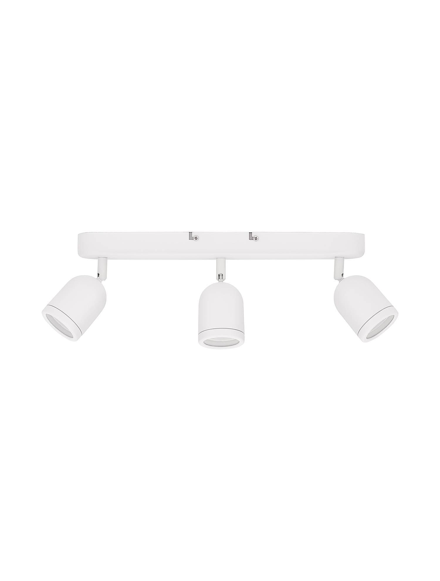 Nova Luce Orson Deckenleuchte Aluminium Weiß 3-flammig 3