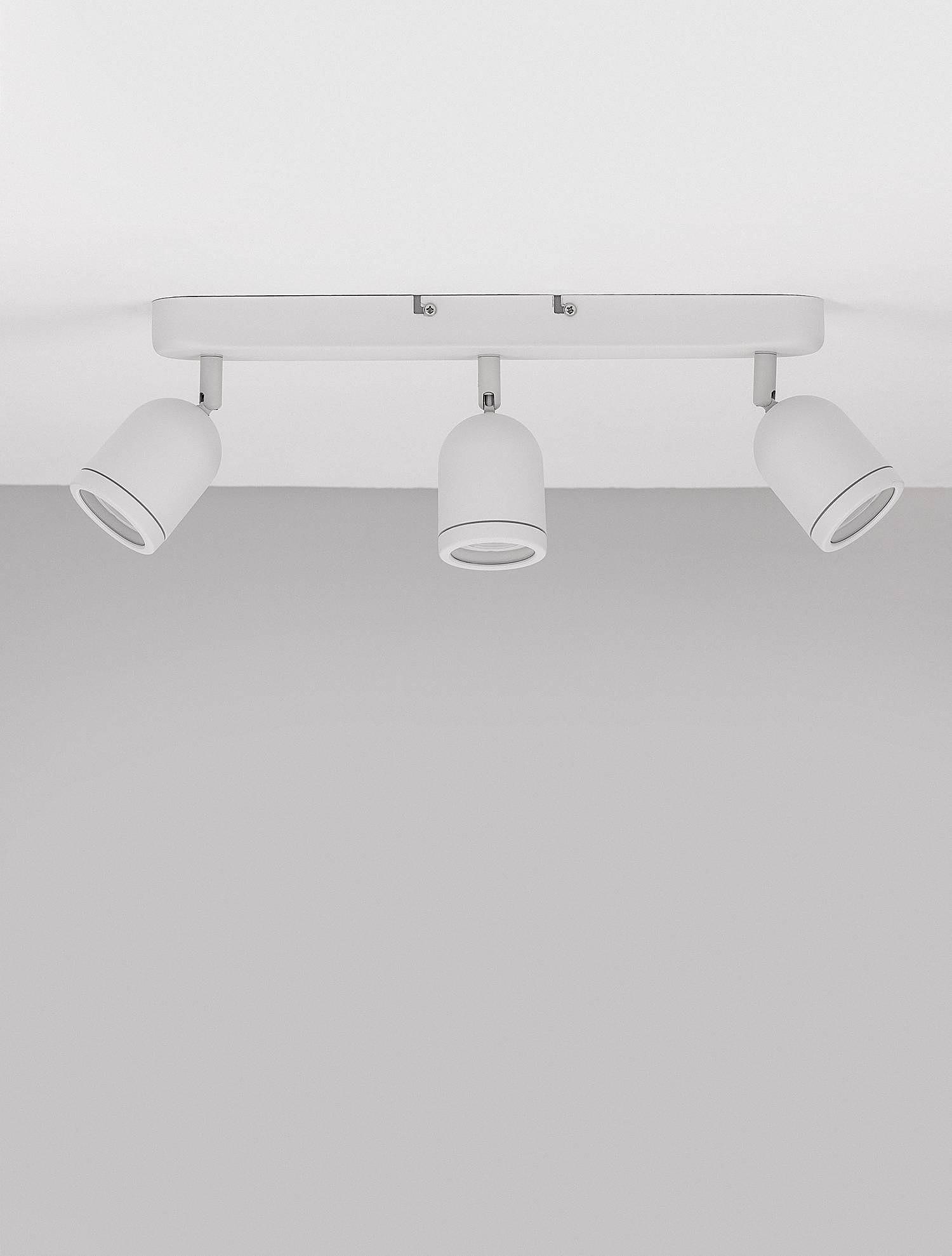 Nova Luce Orson Deckenleuchte Aluminium Weiß 3-flammig 4