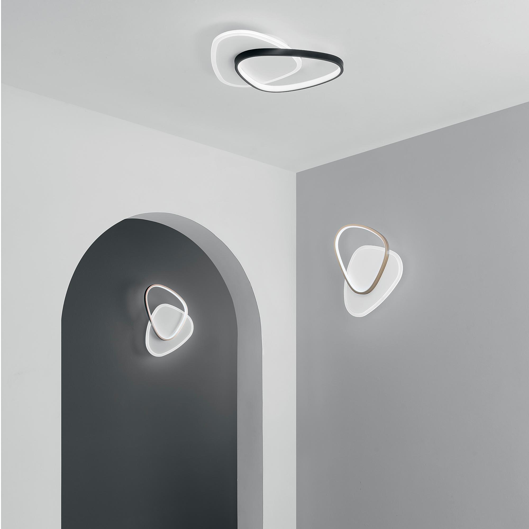 LED-Deckenleuchte Ayrton Aluminium 1-flammig Gold 2