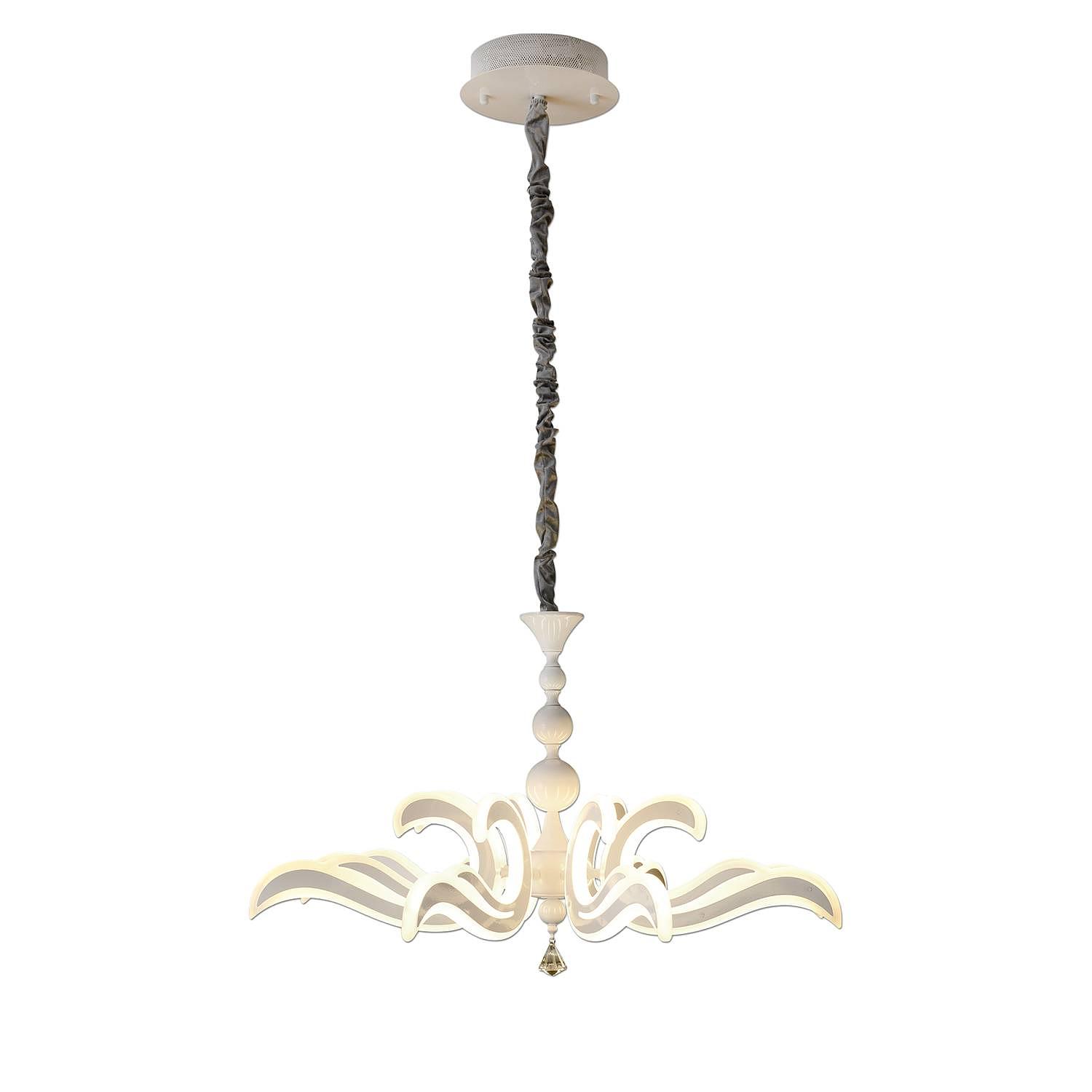 LED-Pendelleuchte Daceyville Acrylglas / Edelstahl 1-flammig 1