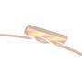 LED-Deckenleuchte Ginko Eisen / Silikon 1-flammig Beige 3