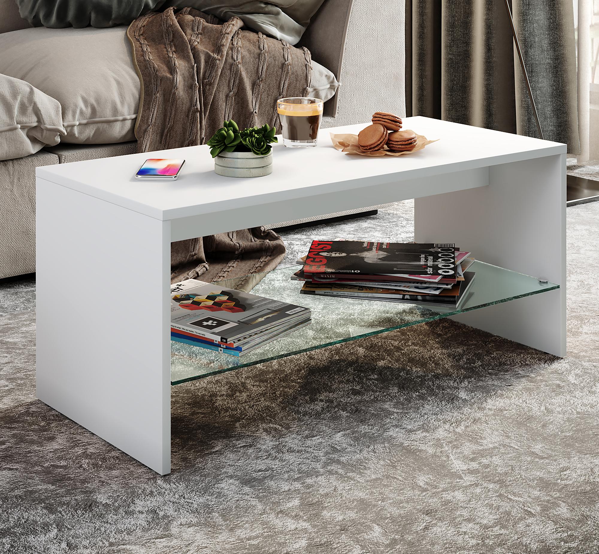 Couchtisch Wisal Weiß 3