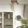 Deckenleuchte Java Typ A Bambus 2-flammig Beige 2
