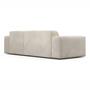 2-Sitzer Karen Récamiere Rechts Samt Beige 6