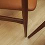 Sechser-Set Teak-Stühle 1970er Jahre 13