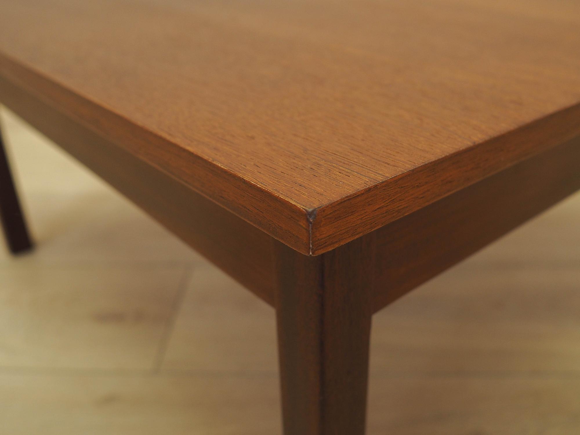 Teak coffee table 1970s 6