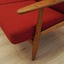 Sofa Rot 1960er Jahre 4
