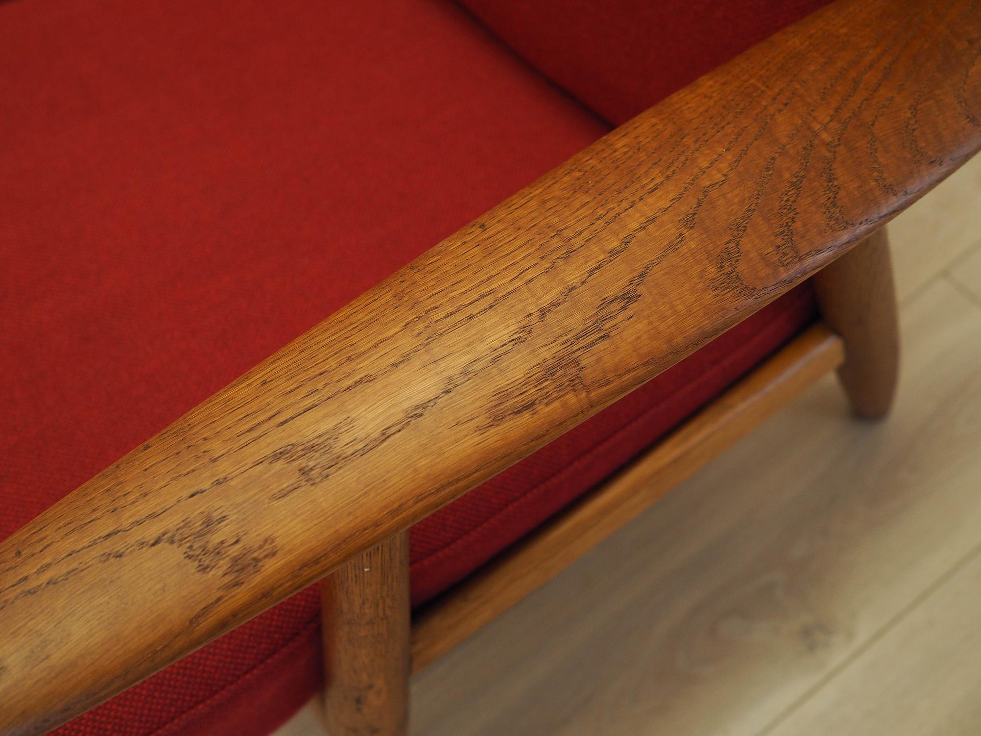 Sofa Rot 1960er Jahre 6