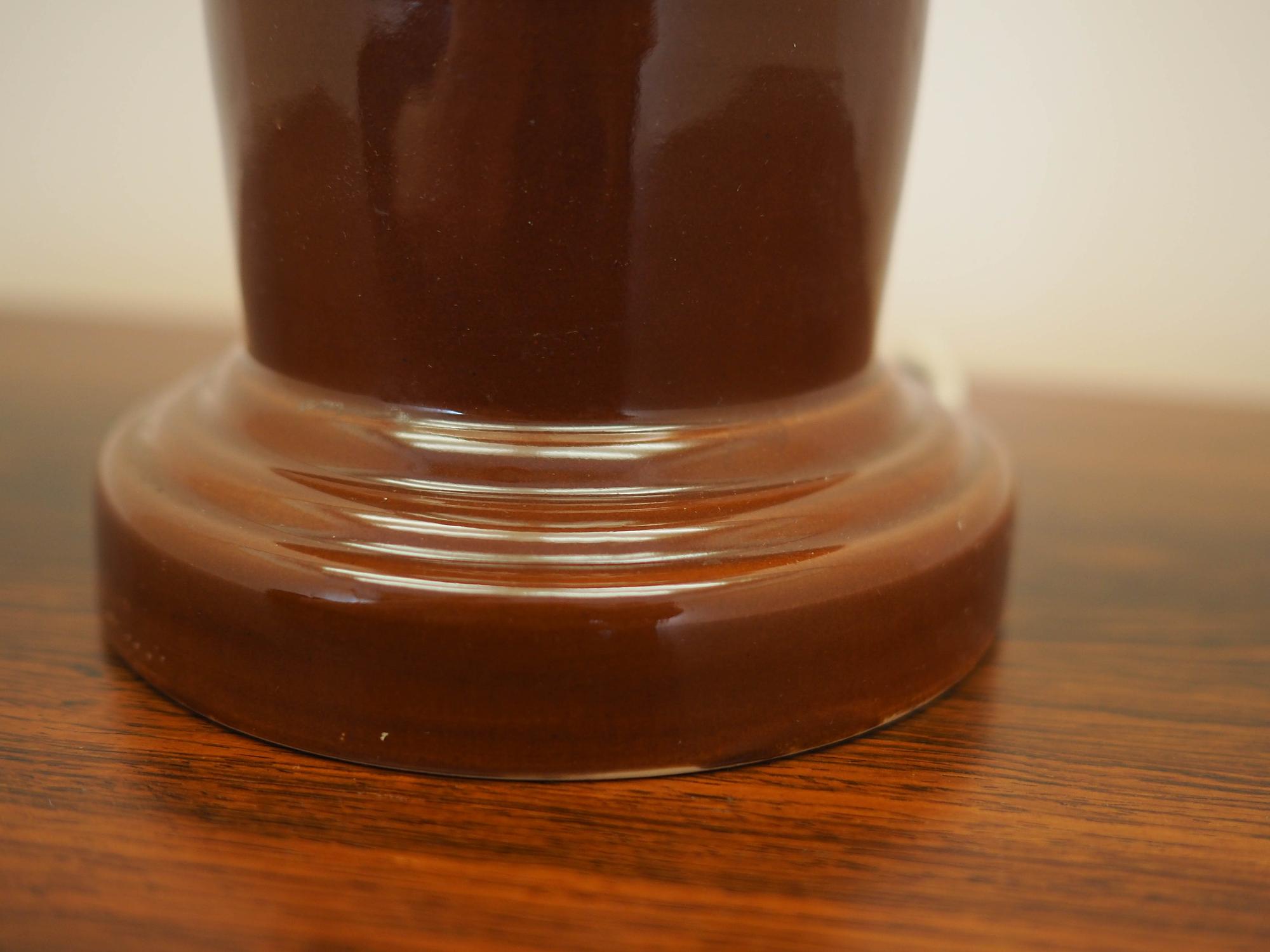 Ceramic lamp 1970s 7