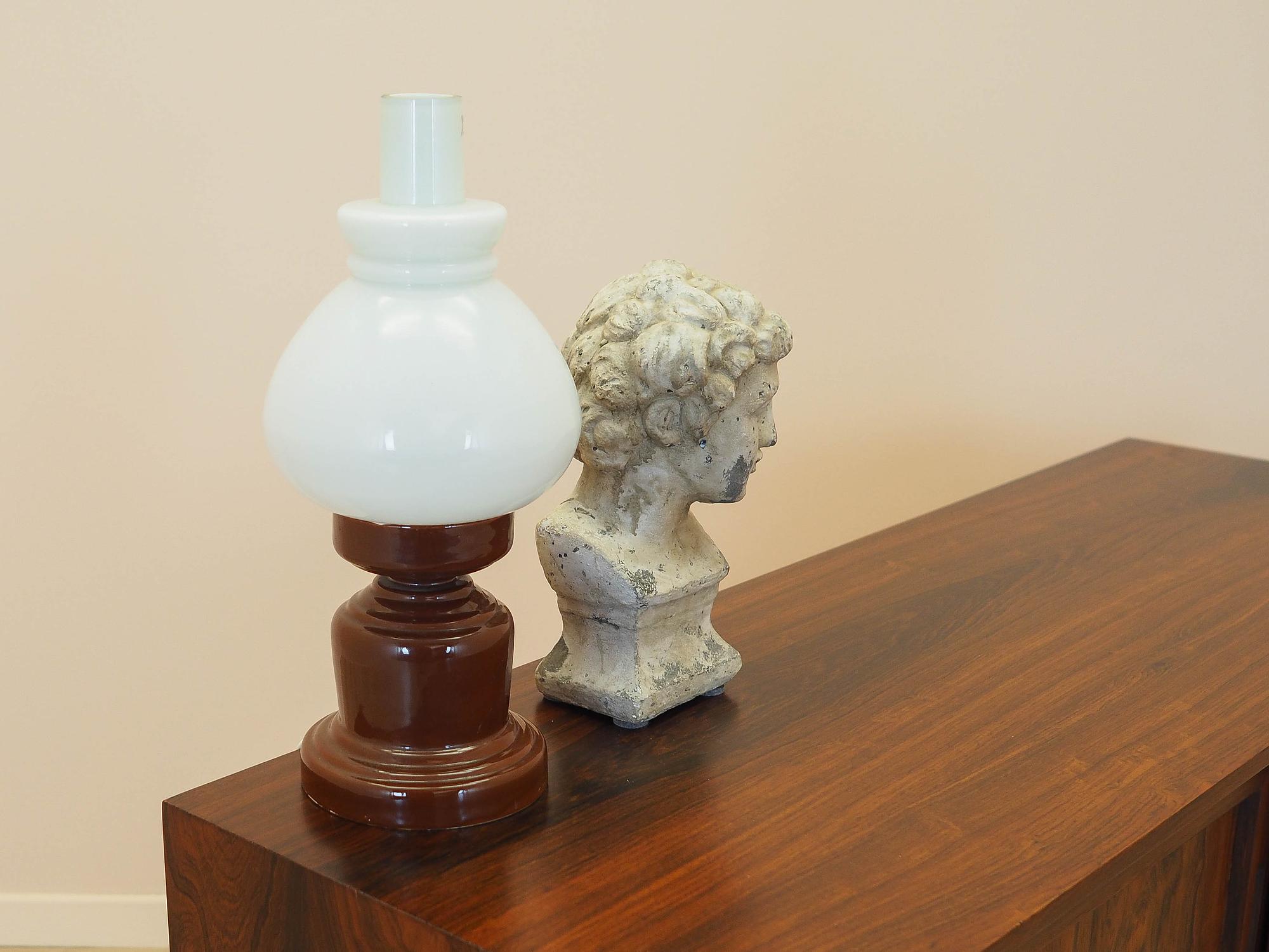 Ceramic lamp 1970s 1