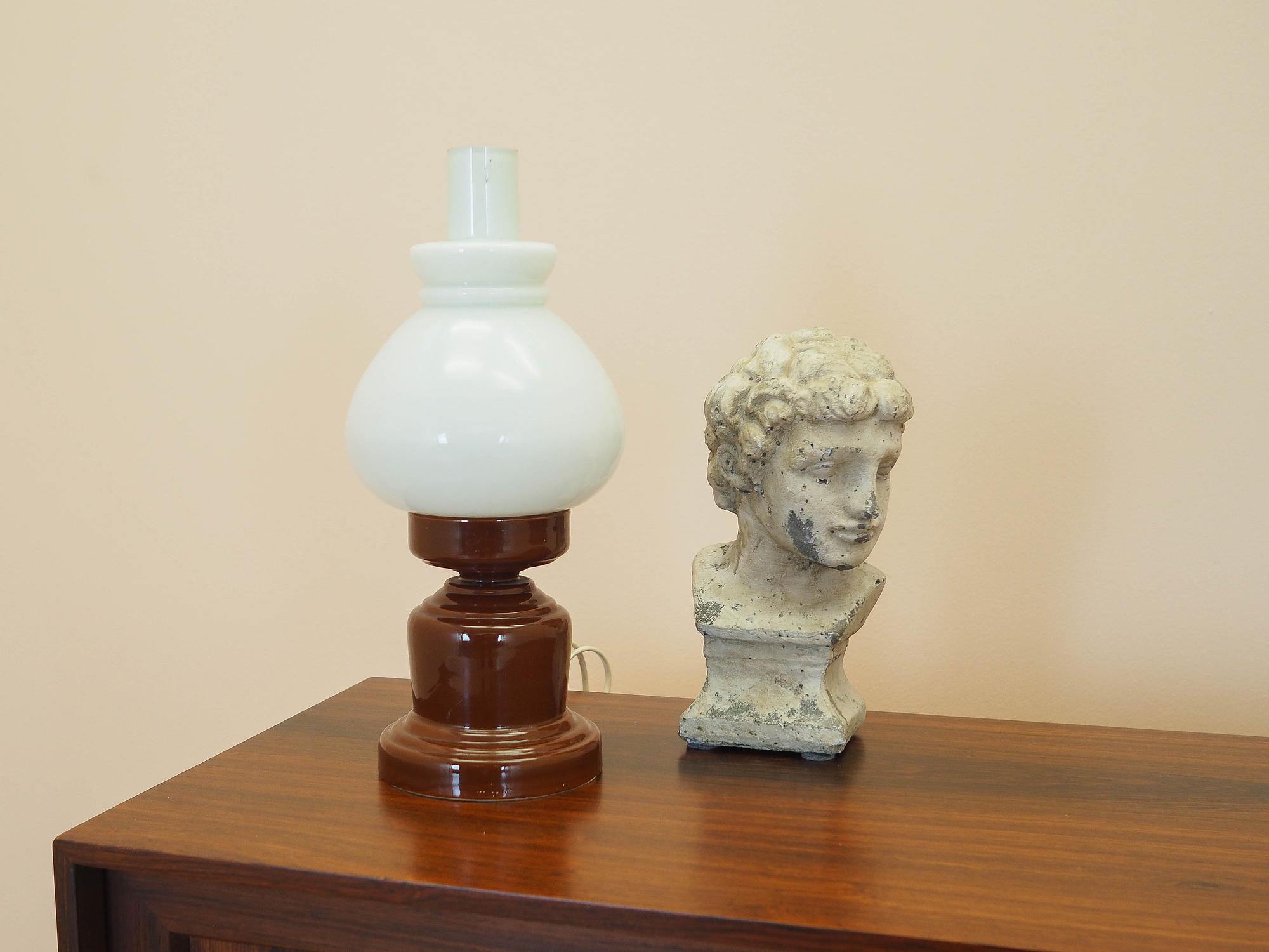 Ceramic lamp 1970s 3