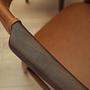 Set of six teak chairs 1970s 8
