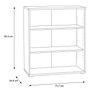 Wisla office shelf reclaimed wood decor 74 x 86 cm 4
