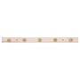 Abano Wall Coat Rack Solid Poplar Natural 3