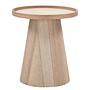 Culai Side Table Pine Semi-Solid Ø45 cm 1