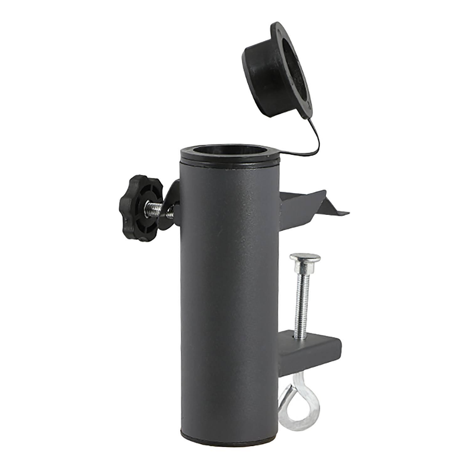 Universal Balcony Umbrella Clamp Steel Black 1