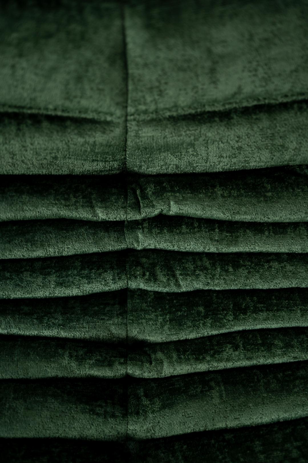 Togo Sofa 3-Sitzer Washed Samt Forest Grün 3