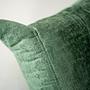 Togo Sofa 3-Seater Washed Velvet Forest Green 4