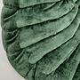 Togo Sofa 3-Seater Washed Velvet Forest Green 5