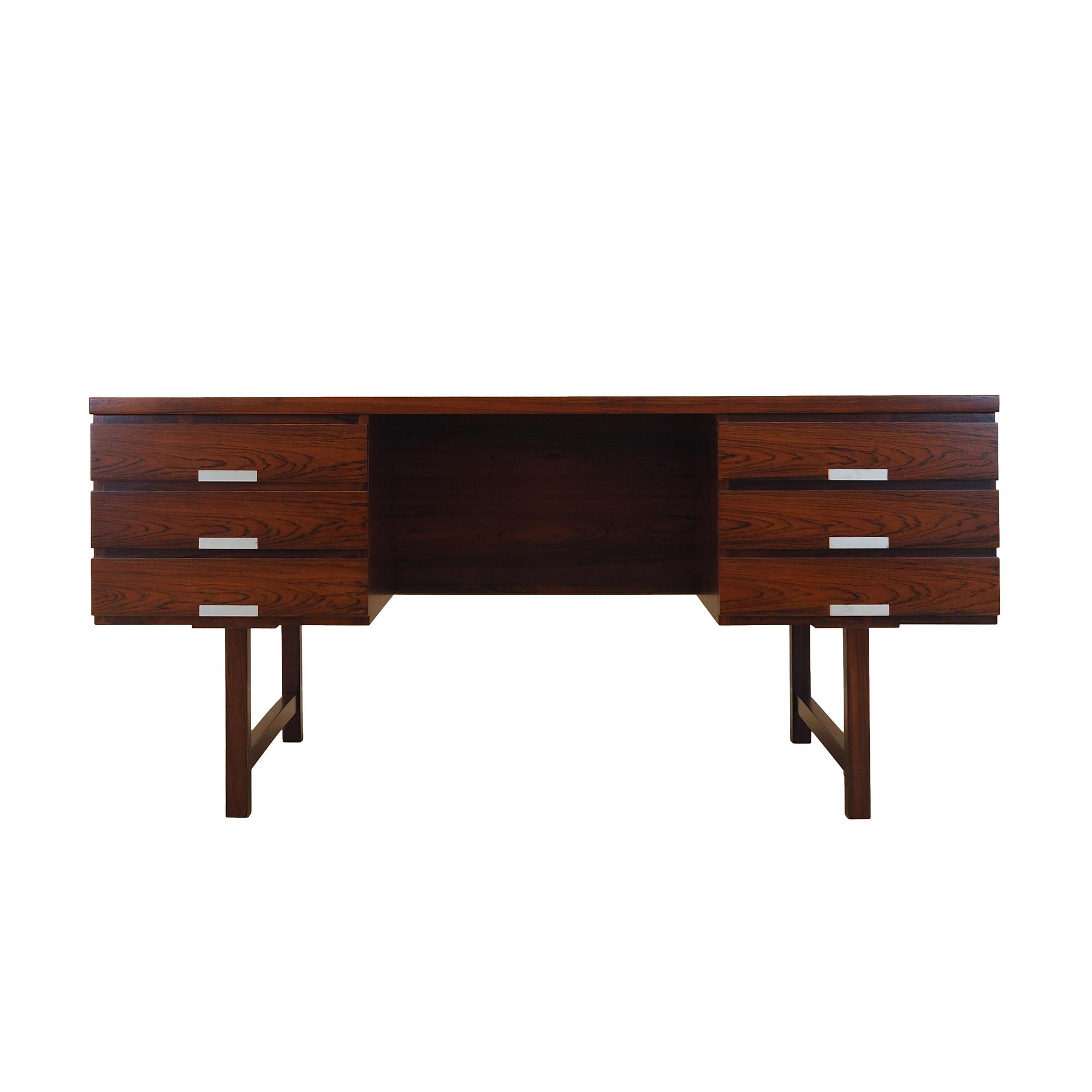 Rosewood desk 1970s 0