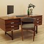 Rosewood desk 1970s 2