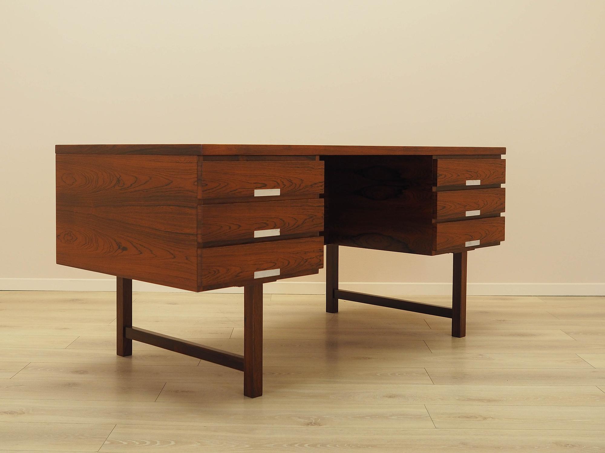 Rosewood desk 1970s 7
