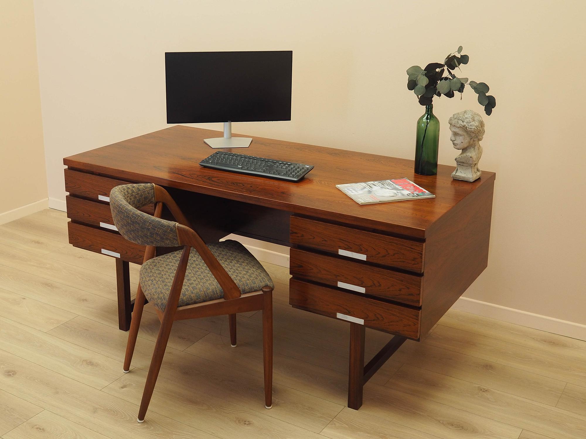 Rosewood desk 1970s 4