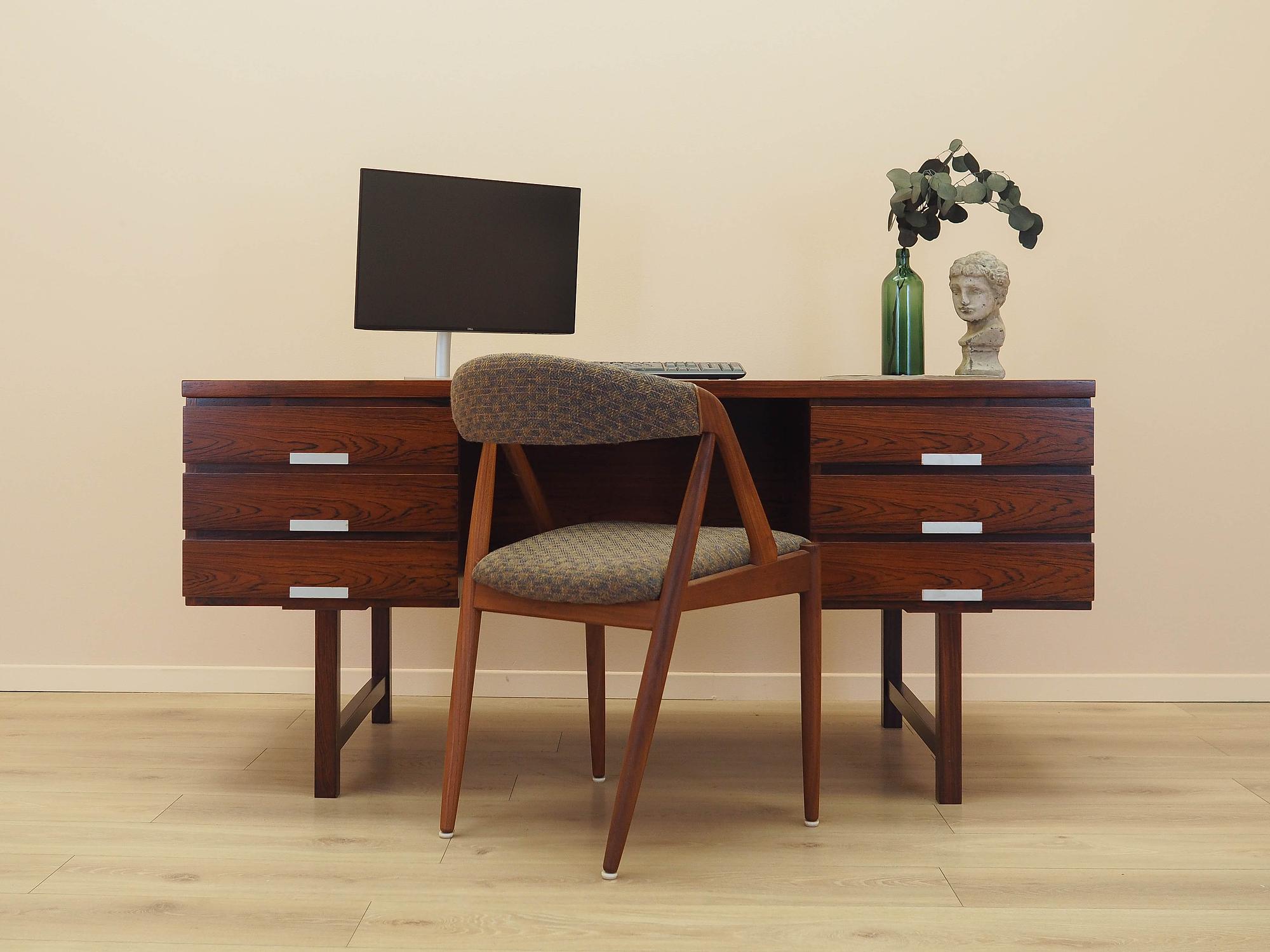 Rosewood desk 1970s 1