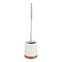 WC-Garnitur Bamboo Keramik / Bambus Weiß 0