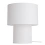 Tischleuchte WHITE WEST Eisen / Textil 1-flammig 1