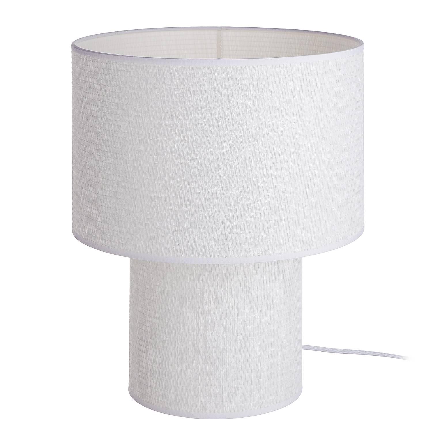 Tischleuchte WHITE WEST Eisen / Textil 1-flammig 2