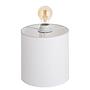 Tischleuchte WHITE WEST Eisen / Textil 1-flammig 3