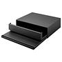 Ausziehtablett Tower Stahl Schwarz 45 x 14 cm 0