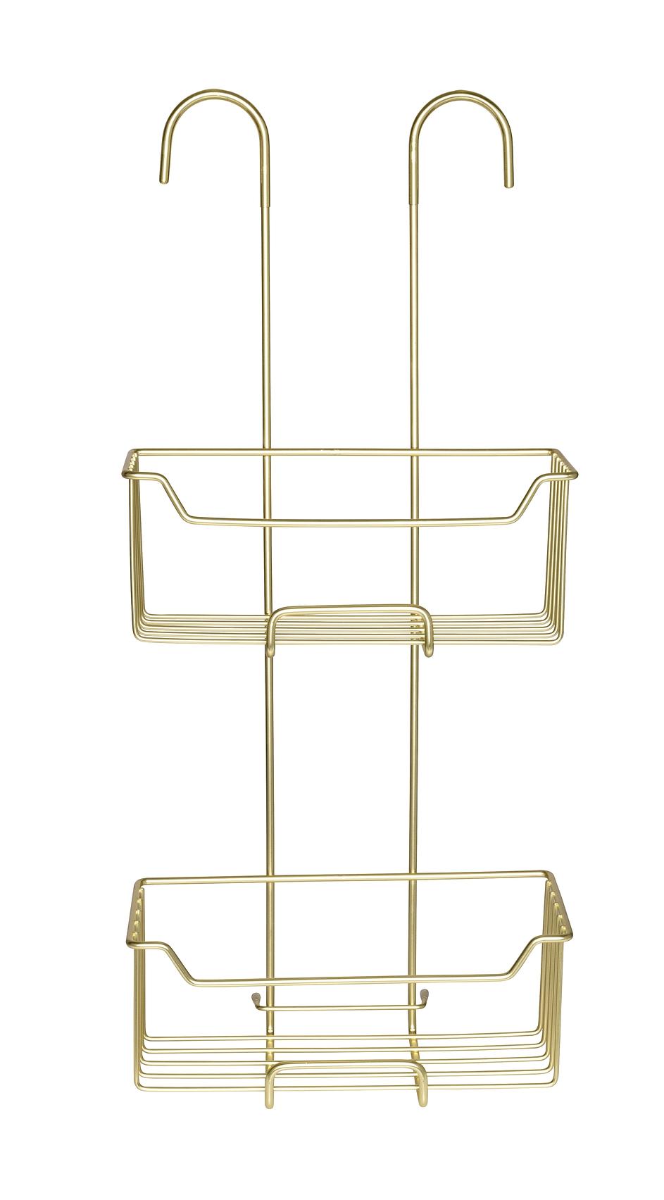 Duschablage Milo Edelstahl / Polyethylen Gold Höhe: 55 cm 4