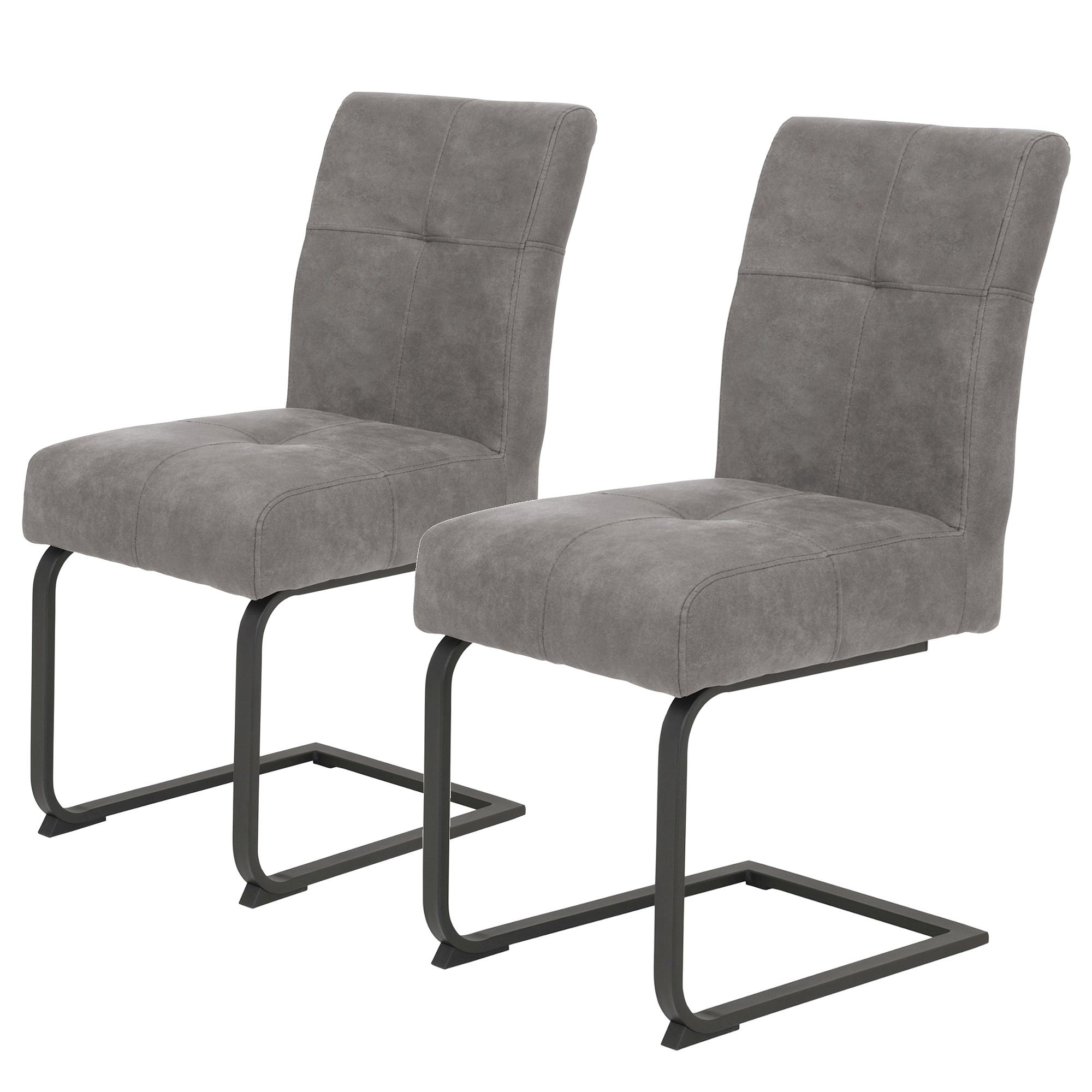 Freischwinger Luise 2er-Set Microfaser 0