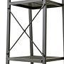 Regal Bufkin Metall Schwarz Breite: 30 cm 4