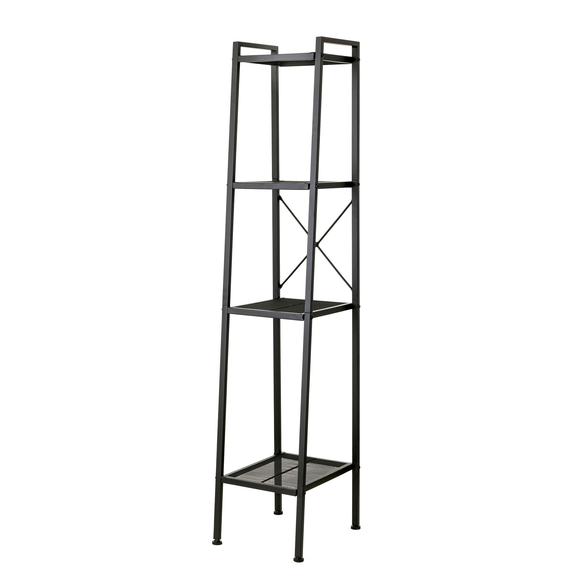 Regal Bufkin Metall Schwarz Breite: 30 cm 0