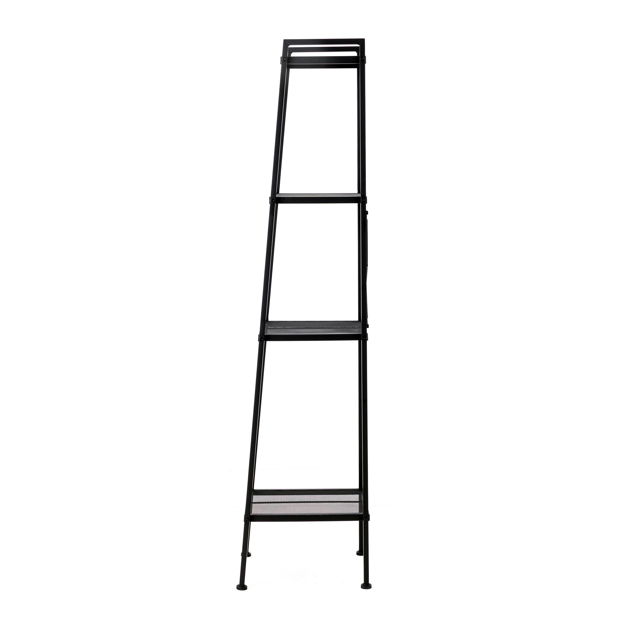 Regal Bufkin Metall Schwarz Breite: 30 cm 2
