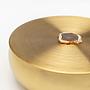 Aufbewahrungsdose Shine Stahl Gold Durchmesser: 24 cm 1