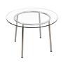 Glass table 1980s 0