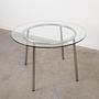 Glass table 1980s 5