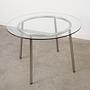 Glass table 1980s 7