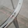 Glass table 1980s 9