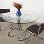 Glass table 1970s 3