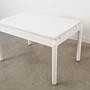 Extendable wooden table 1980s 179.5 x 85 cm 3