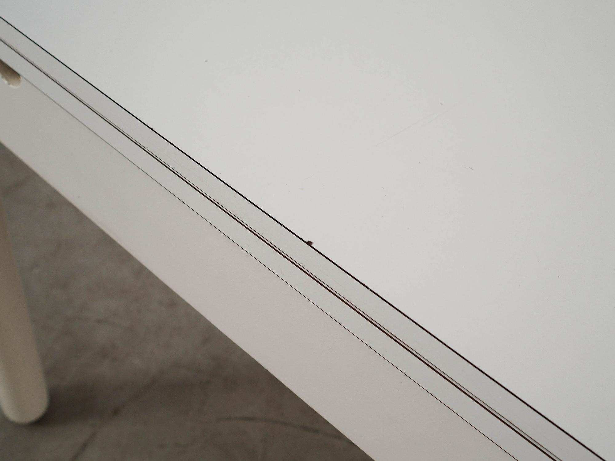 Extendable wooden table 1980s 179.5 x 85 cm 11
