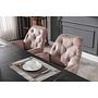 Swivel Armchair Sigford Set of 2 Velvet 4