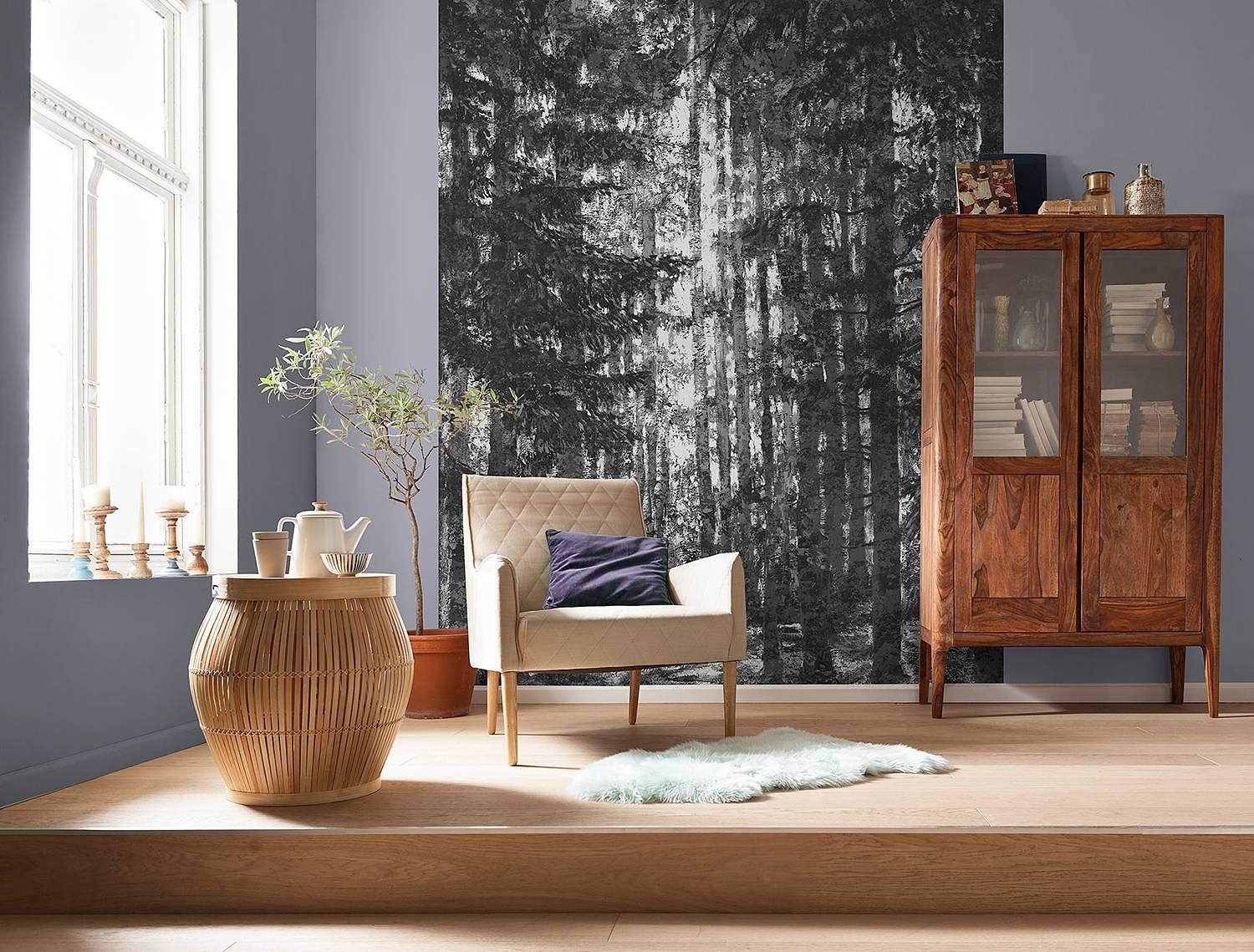 Vlies Fototapete Lustres Lapland Vlies Weiß 200 x 250 cm 2